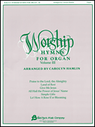 cover for Worship Hymns for Organ - Volume 3