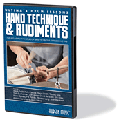 cover for Hand Technique & Rudiments