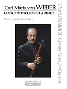 cover for Carl Maria von Weber - Concertino for Clarinet