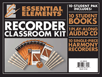 cover for Essential Elements for Recorder Classroom Kit