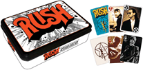 cover for Rush Playing Card Gift Tin