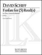 cover for Fanfare for (5) Reed(S) for Oboe, B-Flat Clarinet and Bassoon