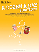 cover for A Dozen A Day Songbook - Book 2
