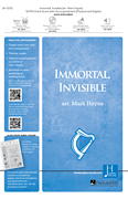 cover for Immortal, Invisible, God Only Wise