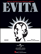 cover for Evita - Musical Excerpts and Complete Libretto