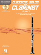 cover for Classical Solos for Clarinet, Vol. 2