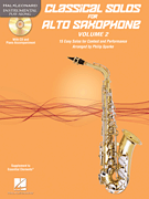 cover for Classical Solos for Alto Saxophone, Vol. 2
