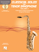 cover for Classical Solos for Tenor Saxophone, Vol. 2