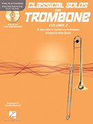 cover for Classical Solos for Trombone, Vol. 2