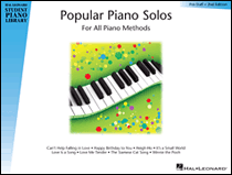 cover for Popular Piano Solos - Prestaff Level 2nd Edition