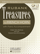 cover for Rubank Treasures for French Horn