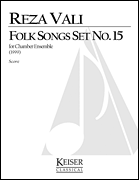cover for Folk Songs: Set No. 15 for 5 Players, Full Score