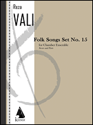 cover for Folk Songs: Set No. 15 for 5 Players, Score and Parts