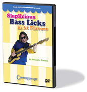 cover for Slaplicious Bass Licks in 31 Flavors