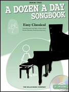 cover for A Dozen a Day Songbook - Easy Classical, Book Two