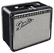 cover for Fender Black Tolex Metal Lunch Box