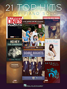 cover for 21 Top Hits for Piano Solo