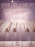 cover for Popular Songs for Piano Solo - 14 Stylish Arrangements