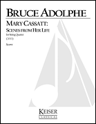cover for Mary Cassatt: Scenes from Her Life for String Quartet