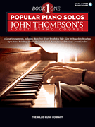 cover for Popular Piano Solos - John Thompson's Adult Piano Course (Book 1)