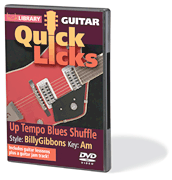 cover for Up Tempo Blues Shuffle - Quick Licks