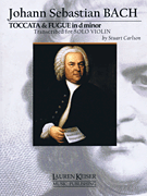cover for Toccata and Fugue in D Minor