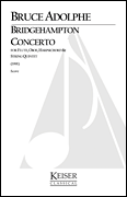 cover for Bridgehampton Concerto for Mixed Octet, Full Score