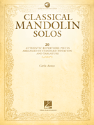 cover for Classical Mandolin Solos