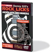 cover for Rock Licks for Absolute Beginners