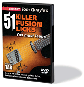 cover for 51 Fusion Licks You Must Learn!