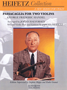 cover for Passacaglia for Two Violins