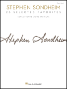 cover for Stephen Sondheim - 25 Selected Favorites