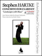 cover for Concerto for Clarinet and Orchestra: Landscape with Blues