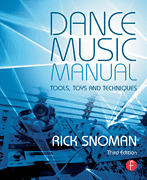 cover for Dance Music Manual - 3rd Edition