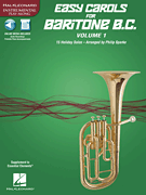 cover for Easy Carols for Baritone B.C. - Vol. 1