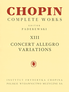 cover for Concert Allegro Variations