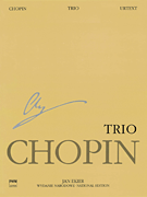 cover for Trio Op. 8 for Piano, Violin and Cello