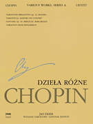 cover for Various Works for Piano, Series A