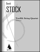 cover for String Quartet No. 12 - Full Score