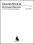 cover for Klezmer Dreams for Flute, Clarinet and String Quartet - Full Sc