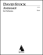 cover for Andiamo for Orchestra - Full Score