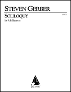 cover for Soliloquy for Solo Bassoon