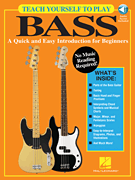 cover for Teach Yourself to Play Bass