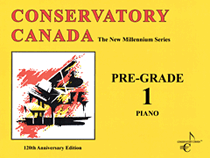 cover for New Millennium Pre Grade 1 Piano Conservatory Canada