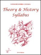 cover for Theory Syllabus Conservatory Canada