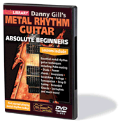 cover for Danny Gill's Metal Rhythm Guitar