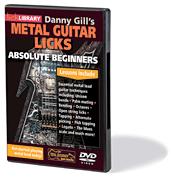 cover for Danny Gill's Metal Guitar Licks