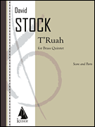 cover for T'ruah for Brass Quintet