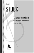 cover for Varesesation for 13 Percussion