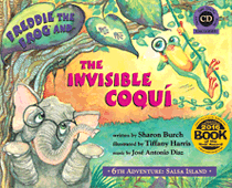 cover for Freddie the Frog and the Invisible Coqui